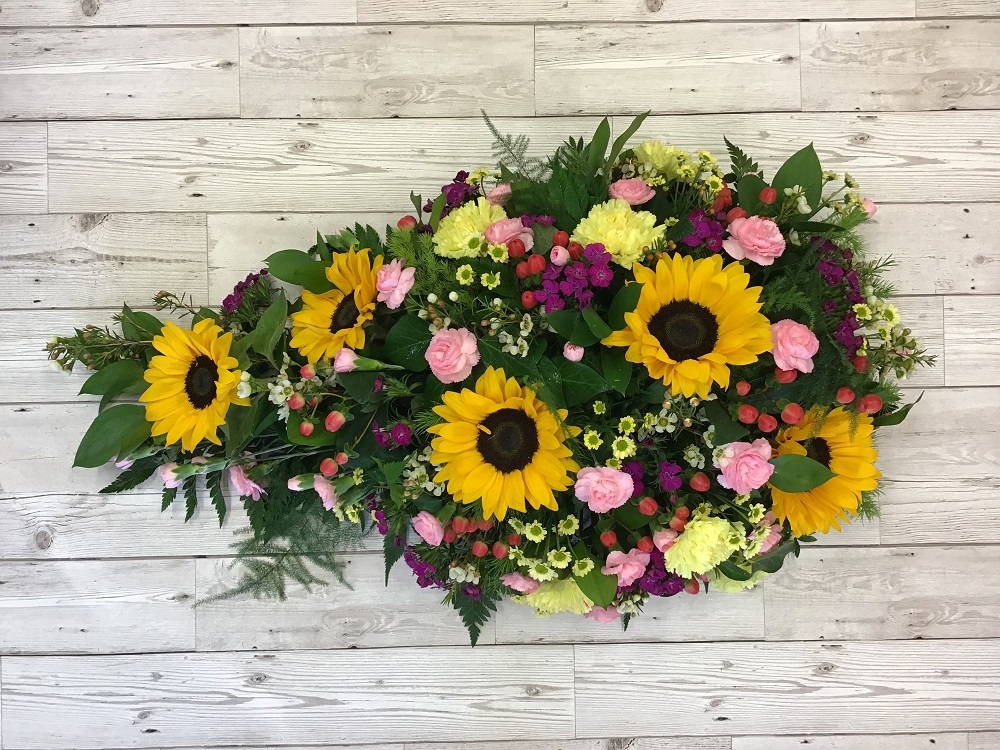 Florists Choice Single Ended Funeral Spray