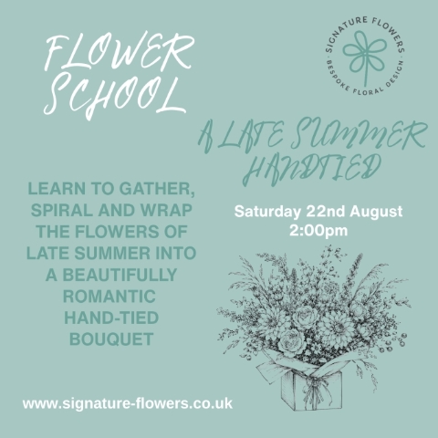 Summer Romance A Handtied Bouquet Workshop