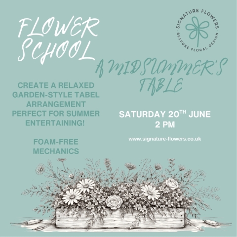 A Midsummers Table Workshop