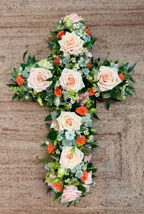Floral Cross
