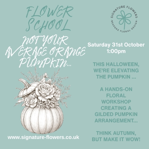Not your average Pumpkin Workshop!